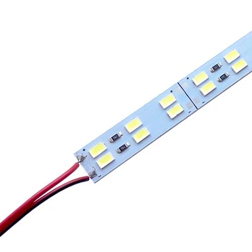 Светодиодная лента BRT 5730-144 led W 2-pin 6500K, 12В, IP20 белая с клеевой основой