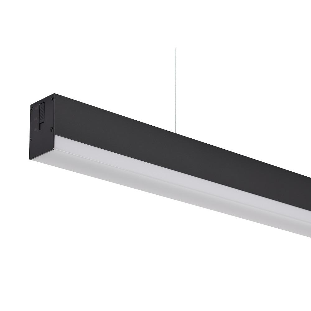 Светодиодная люстра FORTUNE 3CCT-40 40W черная