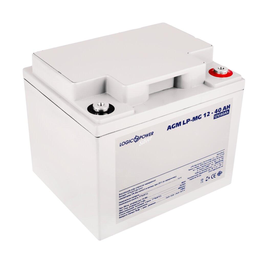 Аккумулятор гелевый многоцелевой LP-MG 12V - 40 Ач Silver