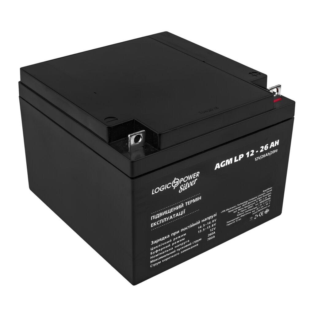 Аккумулятор AGM LP 12V - 26 Ач Silver