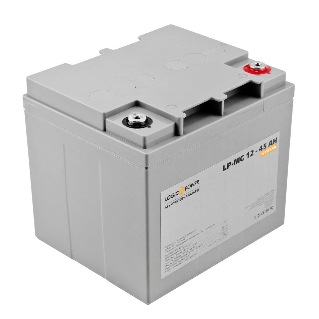 Акумулятор мультигелевий LP-MG 12V - 45 Ah Silver