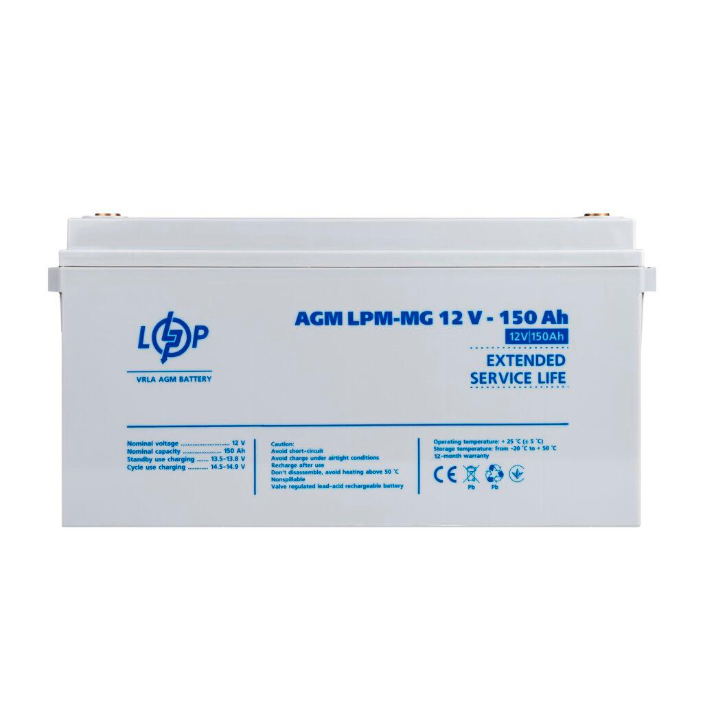 Аккумулятор гелевый многоцелевой LPM-MG 12V - 150 Ач
