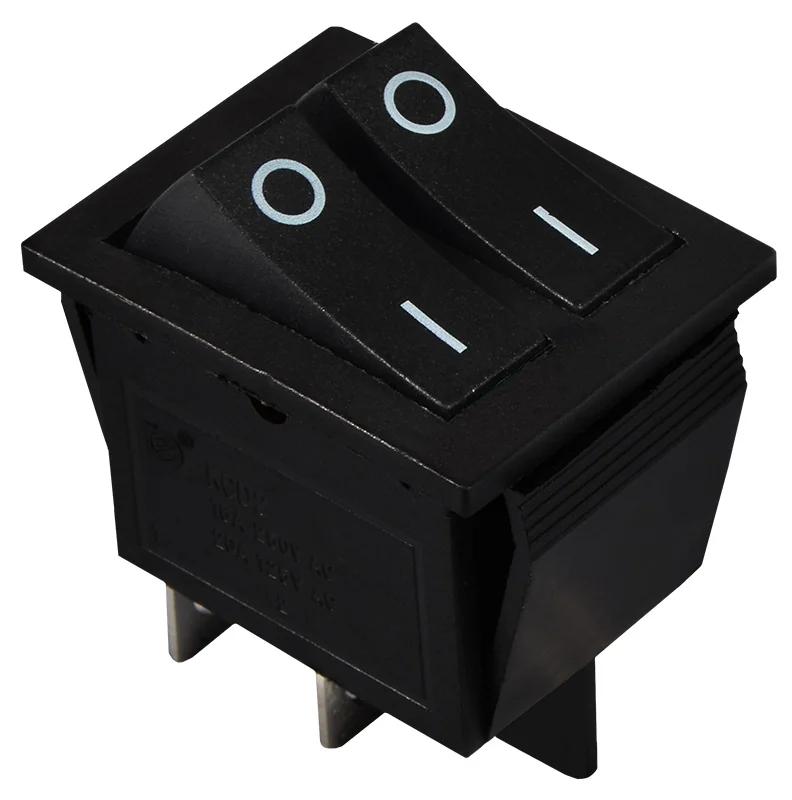 KCD2-2101 B/B Переключатель 2 клавиши черный
