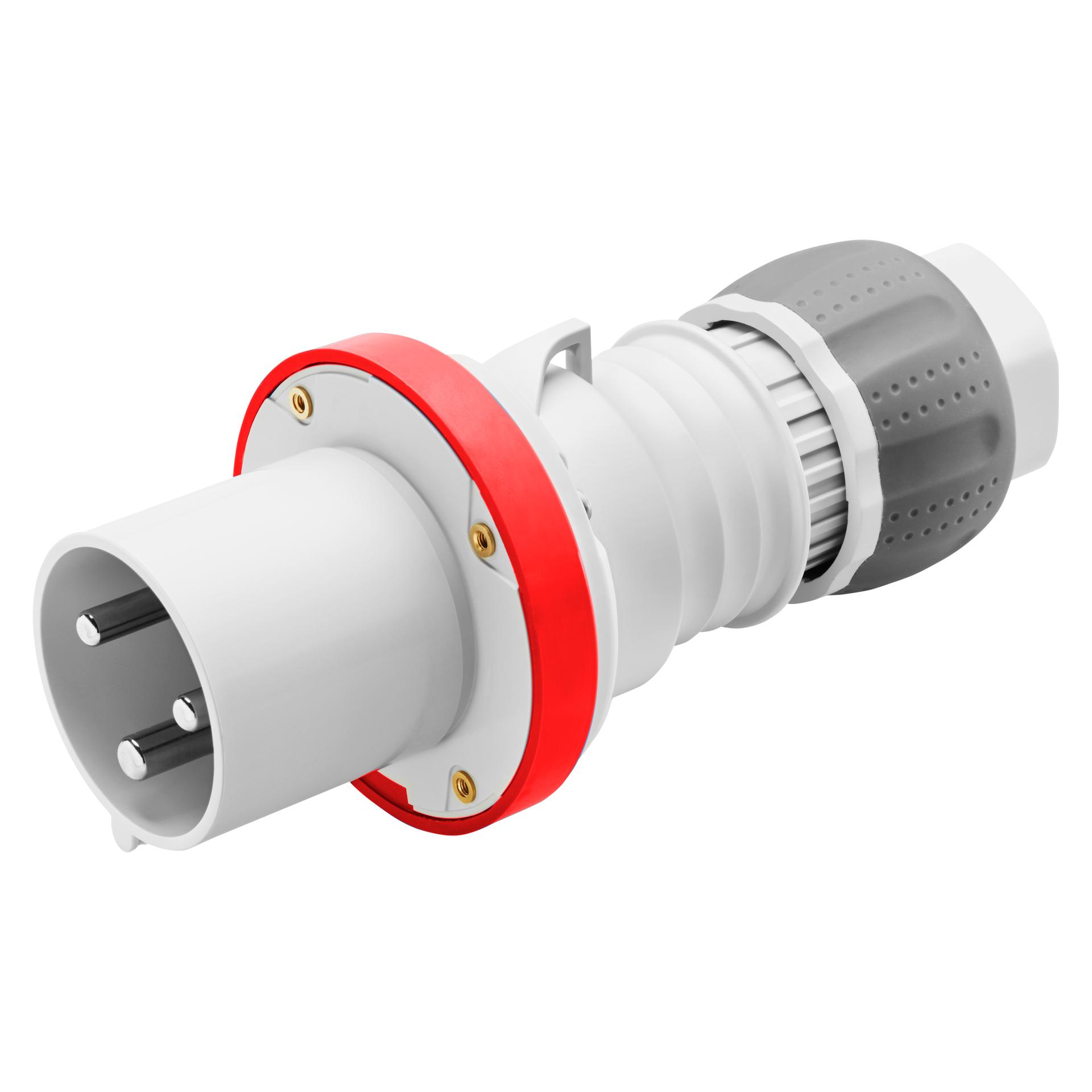 Вилка переносна IEC 309 HP IP44 3P+N+E 63A 400V 6H GEWISS