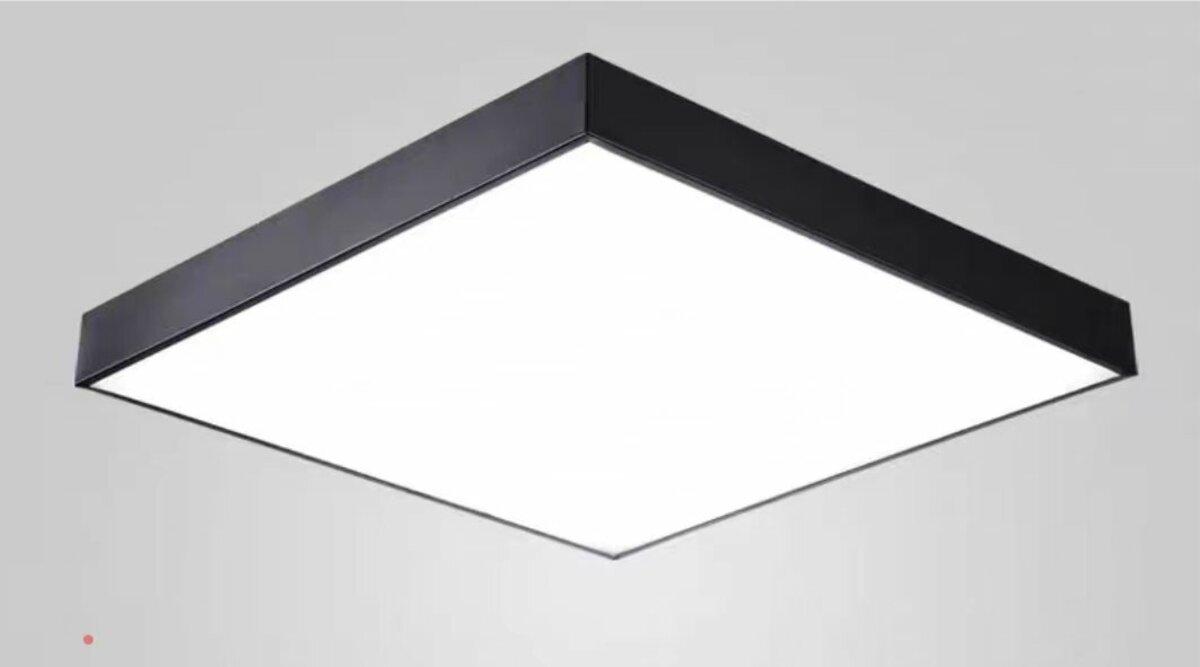 Светильник LED потолочный квадратный Sirius GLD-23415 BK 18W*2