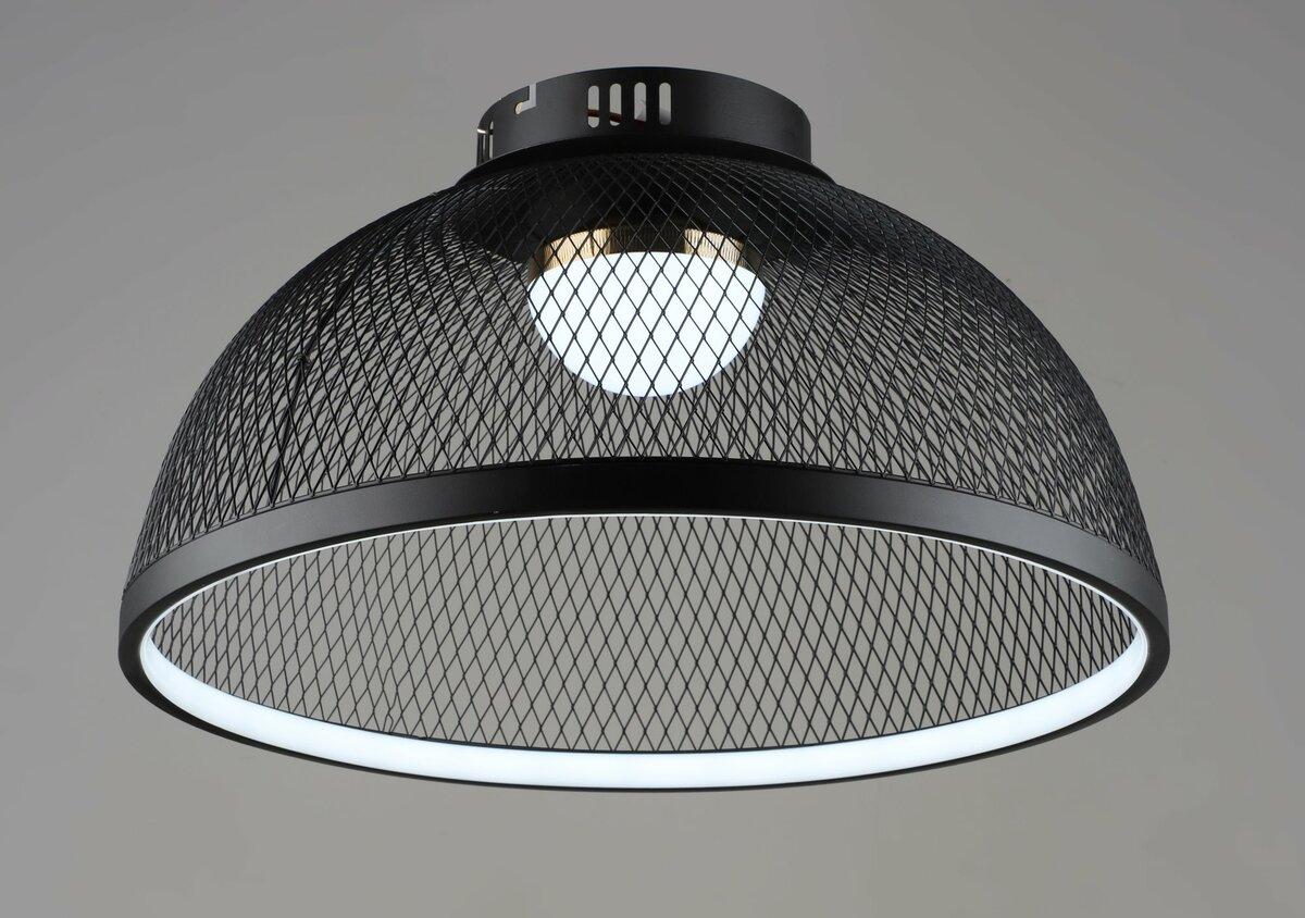 Люстра світлодіодна в стилі лофт VALESO B YH1349/70W BK+GD
