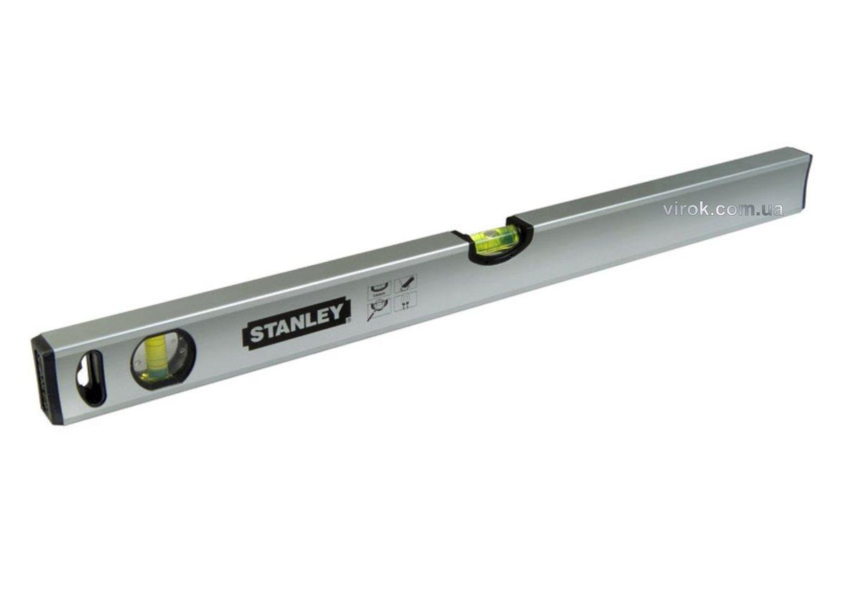 Рівень магнітний STANLEY "Classic Box Level" : L= 60 см. 2 капсули