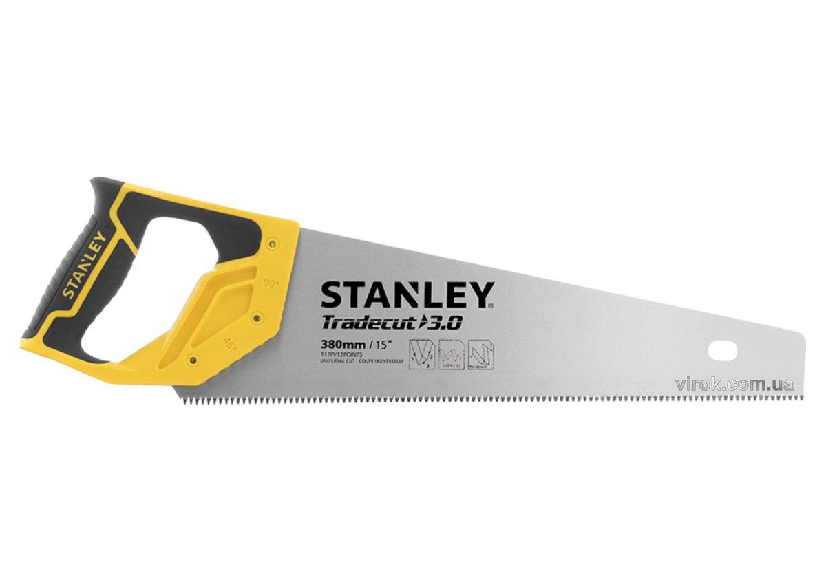 Пила по дереву STANLEY Tradecut: L= 380 мм, 11 зубьев/1