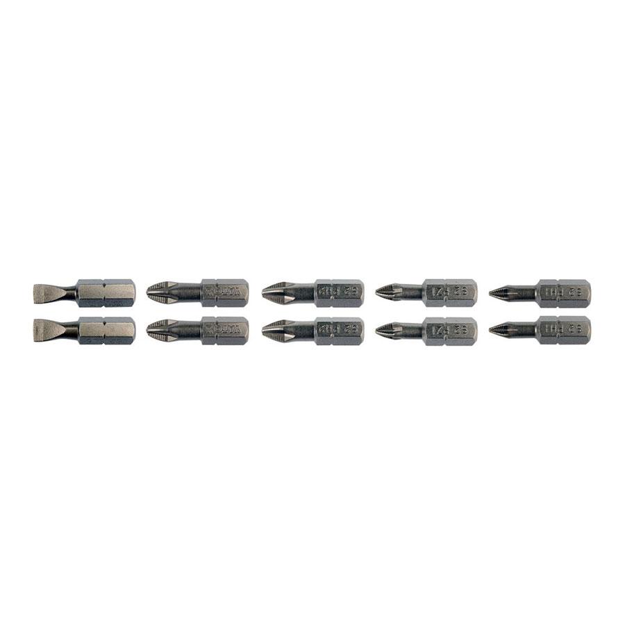 Набір насадок викруткових YATO 1/4" 25 мм 10 шт