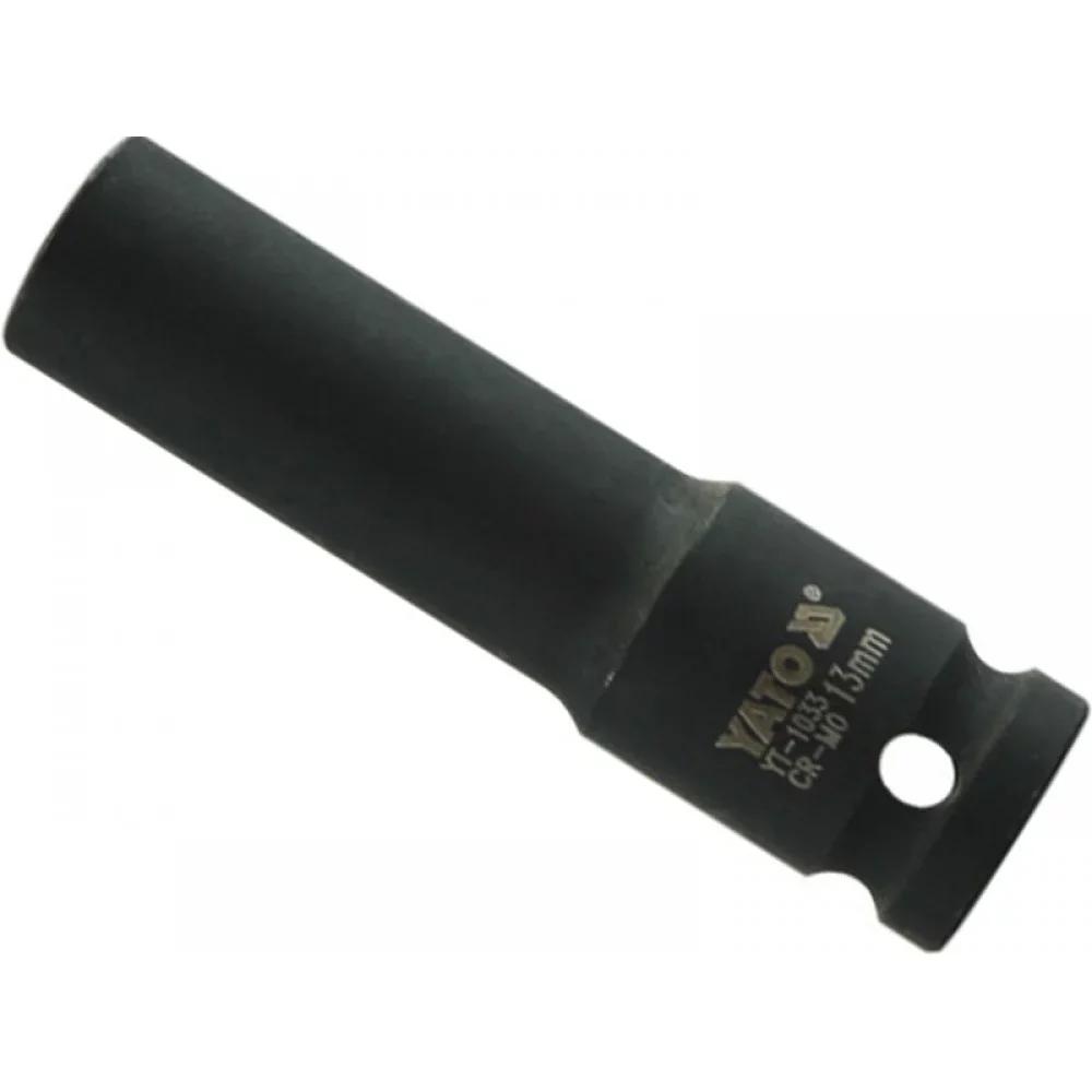 Головка торцева ударна шестигранна YATO 1/2" М13 х 78 мм