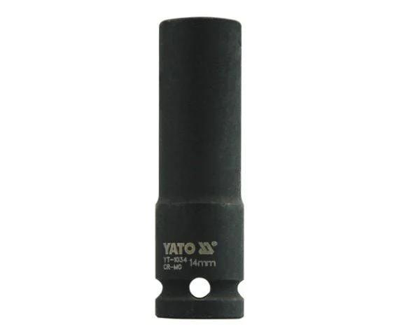 Головка торцева ударна шестигранна YATO 1/2" М14 х 78 мм