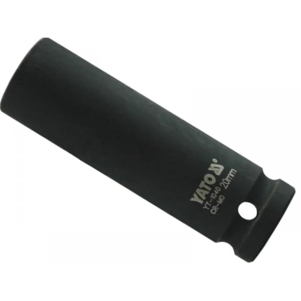 Головка торцева ударна шестигранна YATO 1/2" М20 х 78 мм
