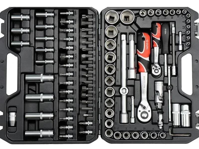 Набір інструментів YATO 1/2" і 1/4" 94 предмета