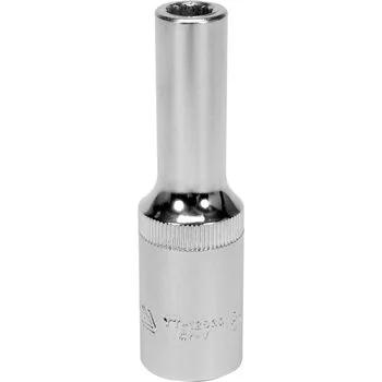 Головка торцева дванадцятигранна довга YATO 1/2" М10 х 77 мм