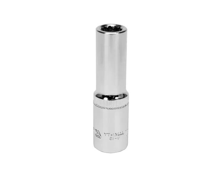 Головка торцева дванадцятигранна довга YATO 1/2" М13 х 77 мм