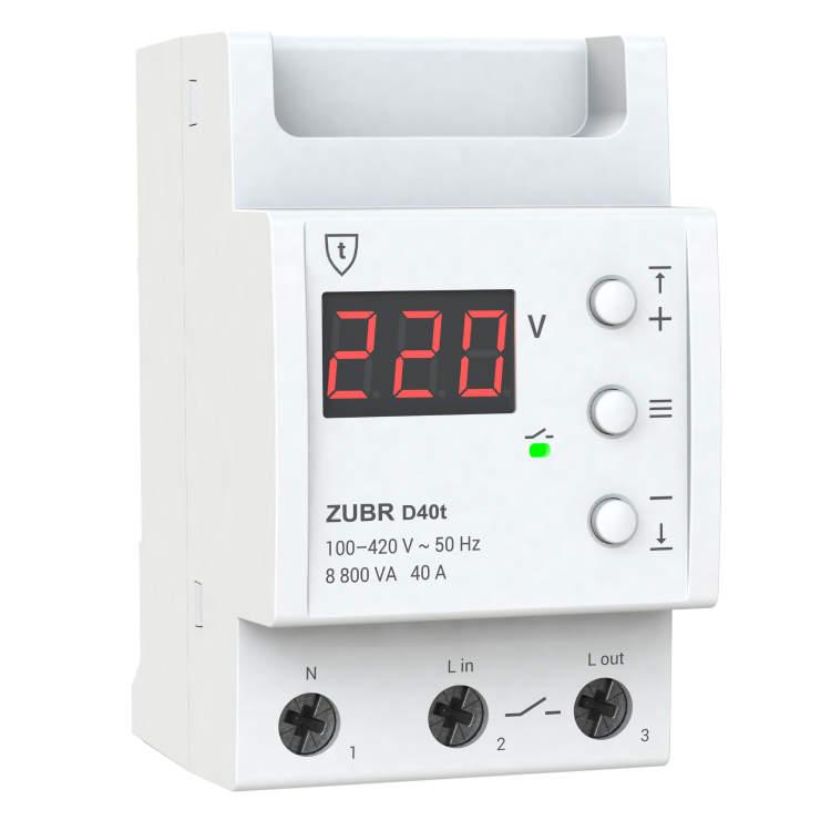 Реле напруги ZUBR D40t