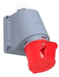 BC1-4505-2535 380V 5*63A Розетка настенная 90° (полиамид) IP44
