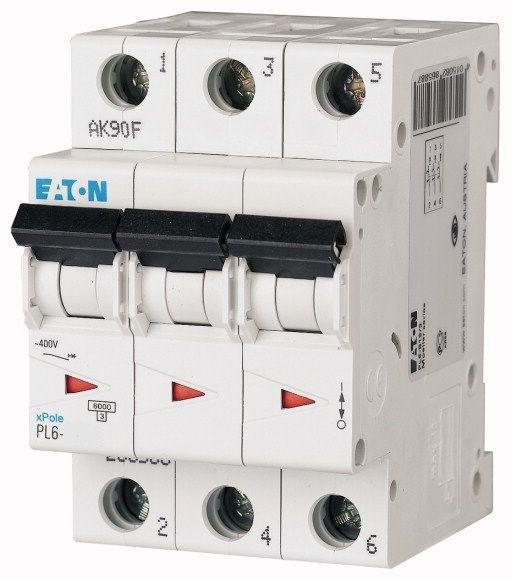 Автоматический выключатель PL6 3P C 32A Eaton
