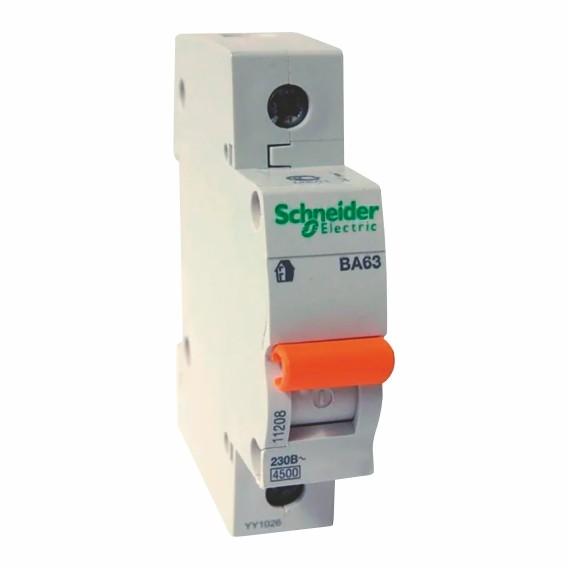 Автоматичний вимикач ВА63 C 1Р 6А Schneider Electric 11201