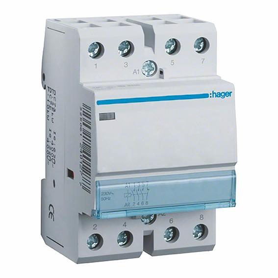 Контактор 40A 3НО 230В Hager ESC340