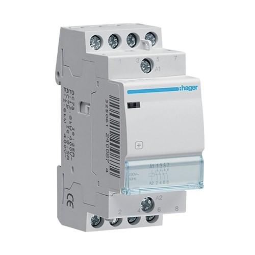 Контактор 25A 4НЗ 230В Hager ESC426