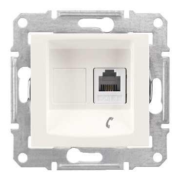 Телефонна розетка RJ11 сл.кістка SDN4101123