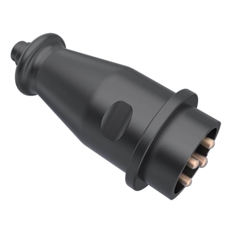 Вилка 220V 3*16A каучук IP44 Bemis BK6-1504-2011