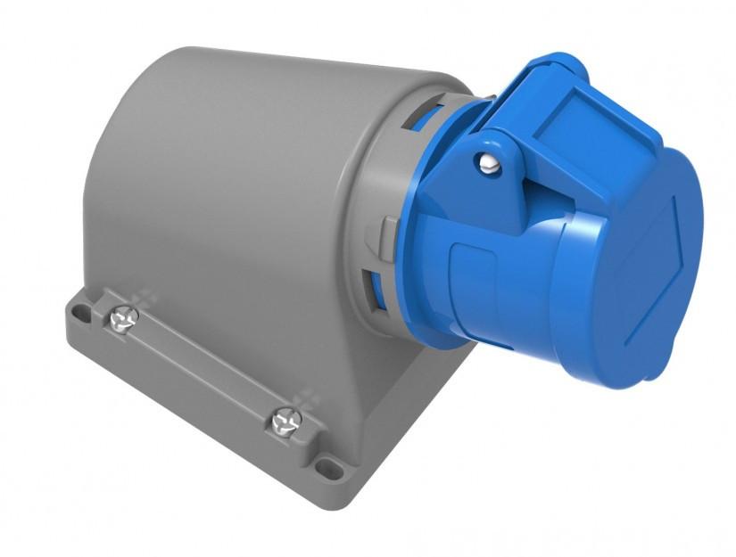 Розетка настенная 220V 3*16A полиамид IP44 Bemis BC1-1403-2535