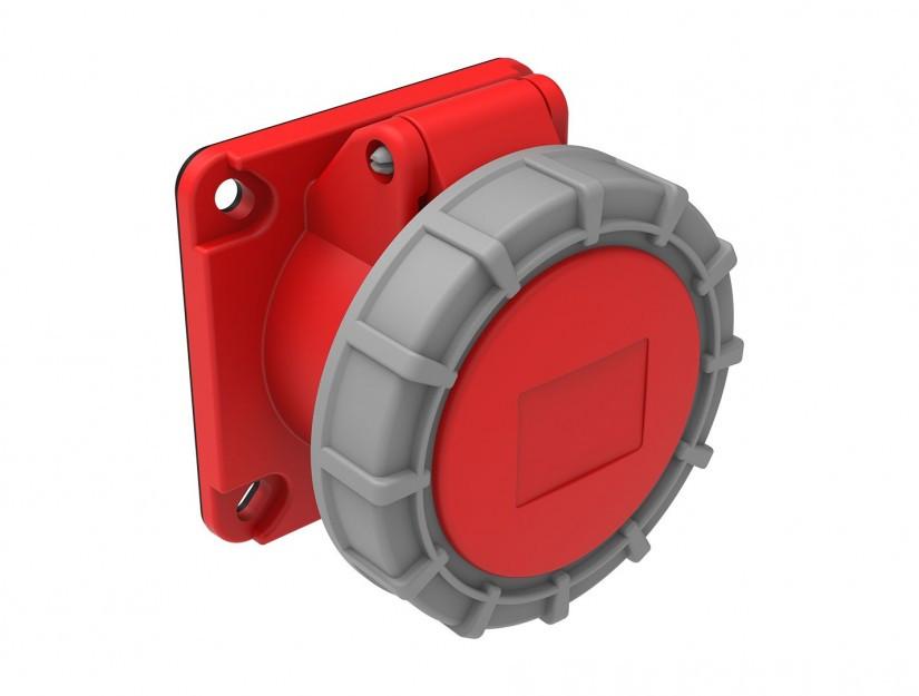 Розетка щитовая (полиамид) IP67 BC1-1504-7413 380V 4*16A